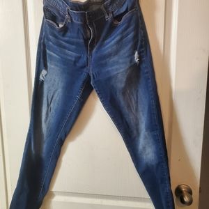 Aeropostale distressed jeggings size 14R